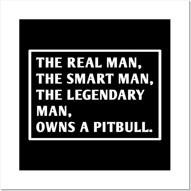 Pitbull Lover Wall Art by BlackMeme94